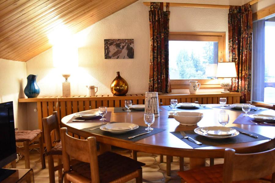 Vacances en montagne Appartement duplex 4 pièces 7-9 personnes (21) - Résidence le Chantemerle - Méribel - Séjour