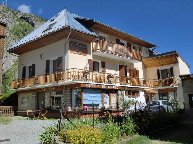 Vacances en montagne Résidence le Chardon Bleu - Valloire - Extérieur été