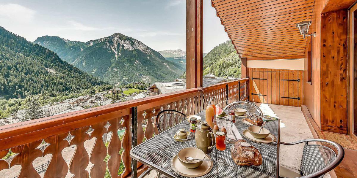 Vacaciones en montaña Apartamento 4 piezas para 7 personas (042P) - Résidence le Chardonnet - Champagny-en-Vanoise - Terraza