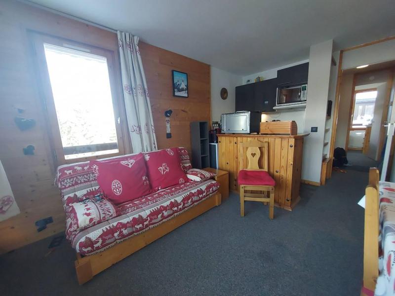Urlaub in den Bergen 2-Zimmer-Appartment für 5 Personen (09) - Résidence le Cheval Blanc - Valmorel - Wohnzimmer