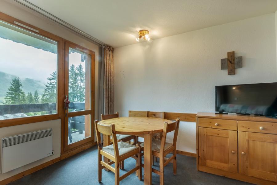 Urlaub in den Bergen 2-Zimmer-Appartment für 5 Personen (E08) - Résidence le Cheval Blanc - Valmorel - Wohnzimmer