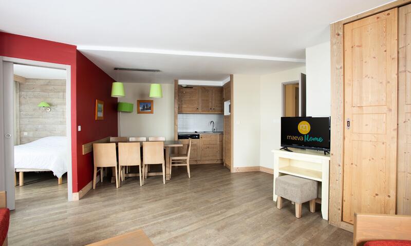 Rent in ski resort 2 room apartment 7 people (Sélection 60m²-5) - Résidence le Christiana - Maeva Home - La Tania - Summer outside
