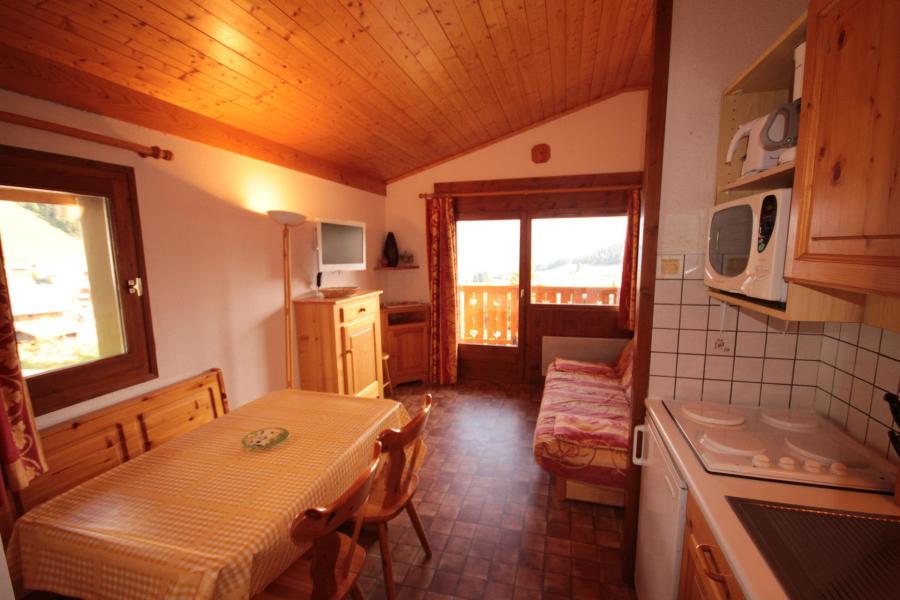 Urlaub in den Bergen 2-Zimmer-Berghütte für 6 Personen (A18) - Résidence le Christiania A - Les Saisies - Wohnzimmer