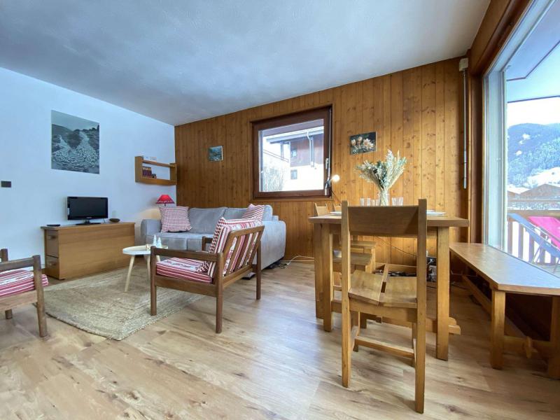 Holiday in mountain resort 2 room apartment cabin 5 people (B1J) - Résidence le Clos d'Arly - Praz sur Arly - Living room