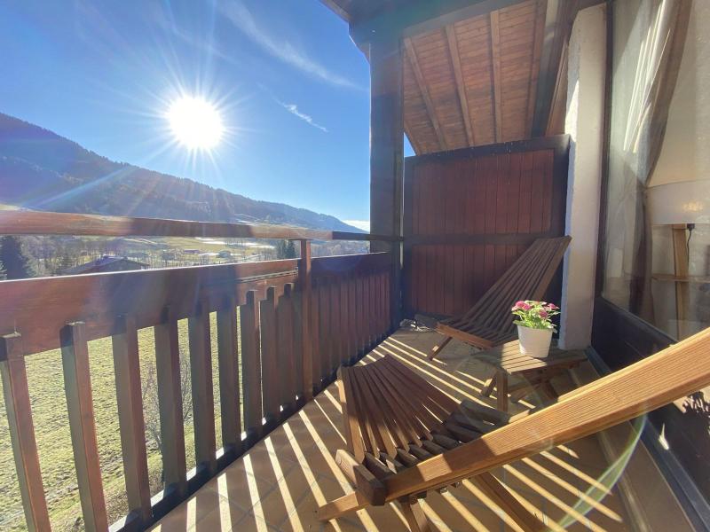 Holiday in mountain resort 4 room apartment 8 people (A1H) - Résidence le Clos d'Arly - Praz sur Arly - Balcony