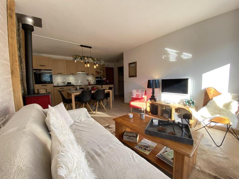 Holiday in mountain resort 4 room apartment 8 people (A1H) - Résidence le Clos d'Arly - Praz sur Arly - Living room