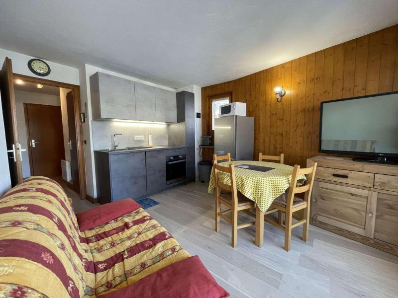 Vakantie in de bergen Appartement 2 kamers bergnis 4 personen (PSA150-1J) - Résidence le Clos d'Arly - Praz sur Arly - Woonkamer