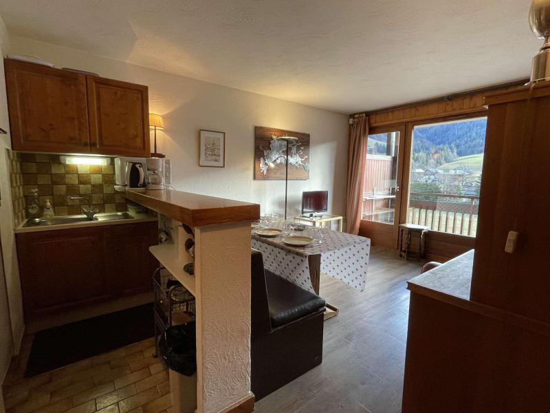 Holiday in mountain resort Studio cabin 4 people (B3H) - Résidence le Clos d'Arly - Praz sur Arly - Kitchenette