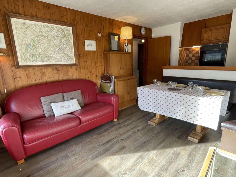 Vakantie in de bergen Studio cabine 4 personen (B3H) - Résidence le Clos d'Arly - Praz sur Arly - Woonkamer