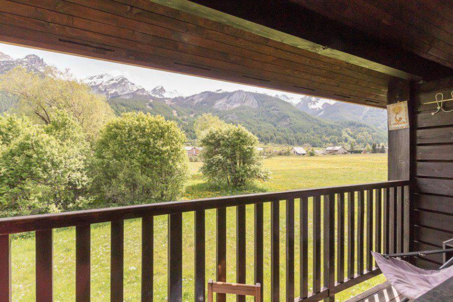 Urlaub in den Bergen 3 Zimmer Maisonettewohnung für 6 Personen (006) - Résidence le Clos de l'Etoile - Serre Chevalier - Balkon