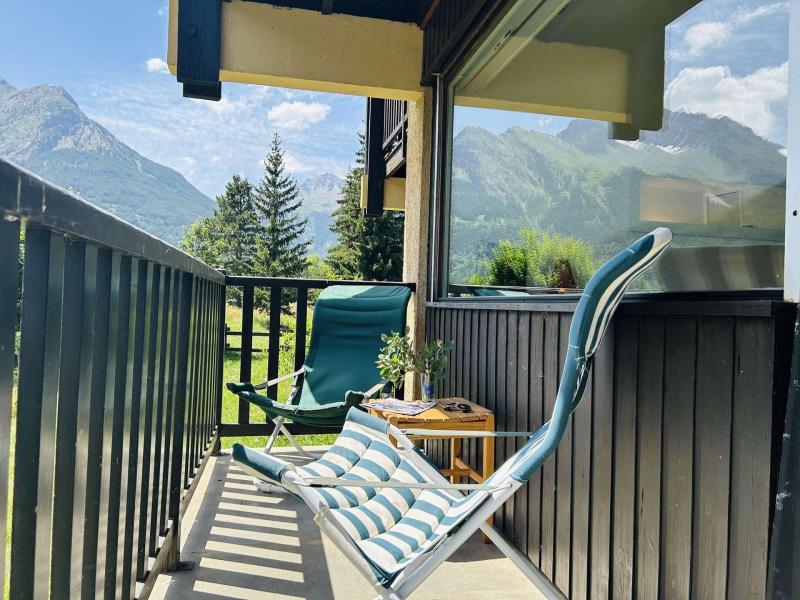 Vacances en montagne Studio coin montagne 4 personnes (15) - Résidence le Clos de l'Etoile - Serre Chevalier - Terrasse