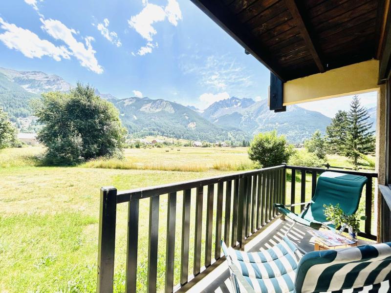 Vacances en montagne Studio coin montagne 4 personnes (15) - Résidence le Clos de l'Etoile - Serre Chevalier - Terrasse