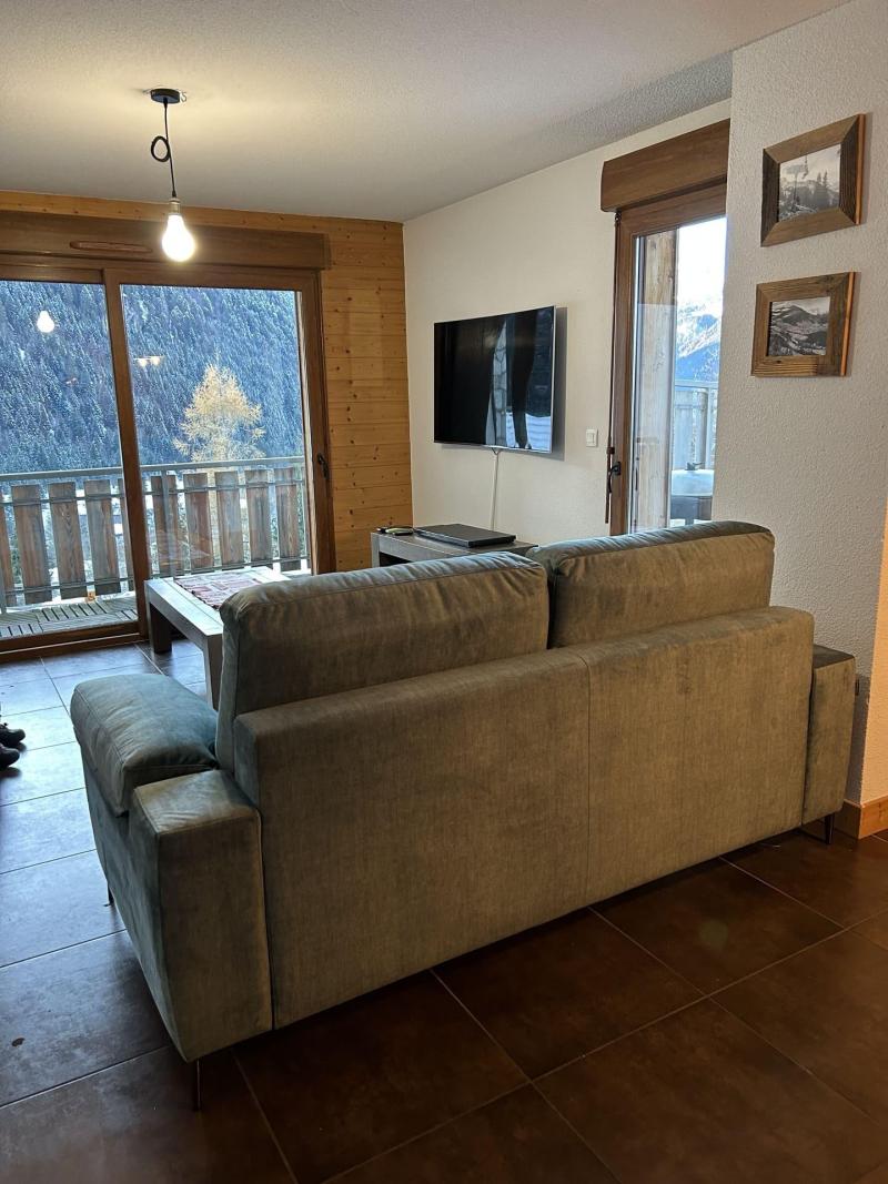 Holiday in mountain resort 3 room apartment 6 people - Résidence le Clos des Oursons - Châtel - Living room