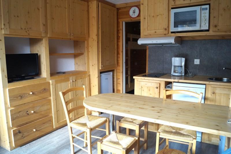Каникулы в горах Квартира студия для 2 чел. (6) - Résidence le Clos du Loup - Pra Loup - Кухня