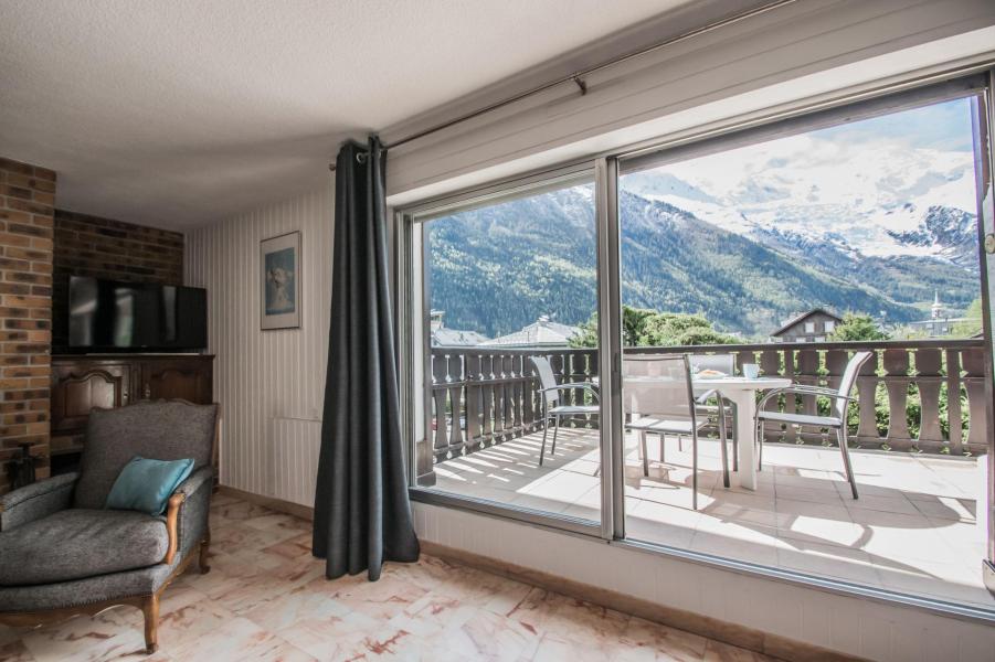 Urlaub in den Bergen 3-Zimmer-Appartment für 4 Personen (Agata) - Résidence le Clos du Savoy - Chamonix - Wohnzimmer