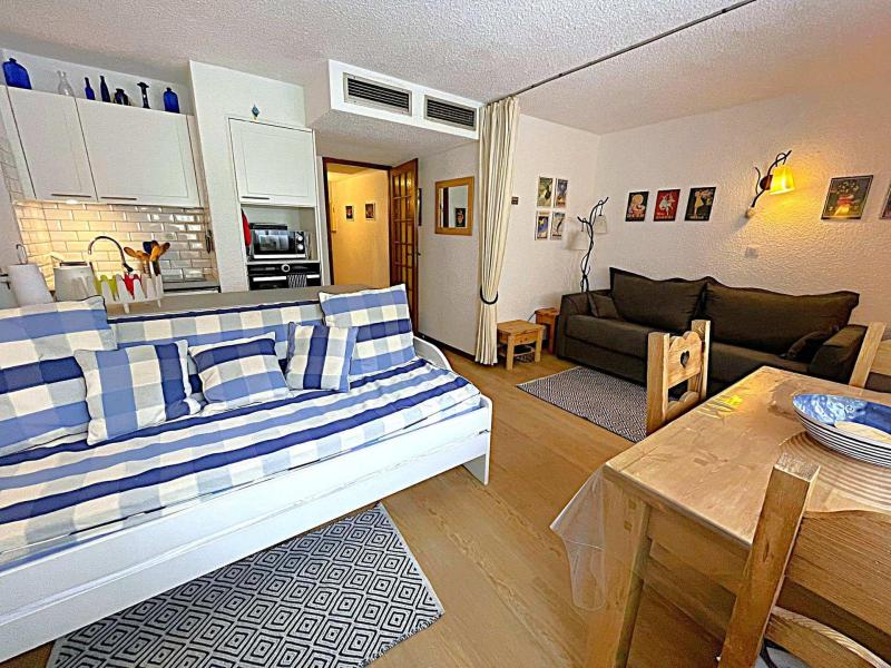 Vakantie in de bergen Studio 2-4 personen (Dale) - Résidence le Clos du Savoy - Chamonix - Woonkamer