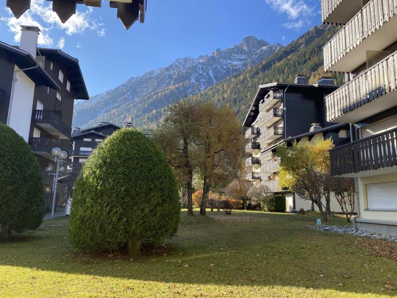 Vakantie in de bergen Studio bergnis 4 personen (Mirabel) - Résidence le Clos du Savoy - Chamonix - Woonkamer