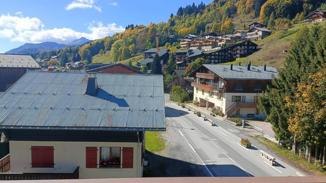 Urlaub in den Bergen 2-Zimmer-Berghütte für 7 Personen (F7) - Résidence Le Clos Fleuri - Les Gets - Draußen im Sommer