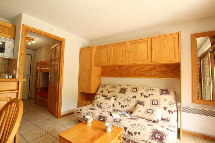 Urlaub in den Bergen Studio Schlafnische 4 Personen (D019) - Résidence le Clos - Serre Chevalier - Wohnzimmer