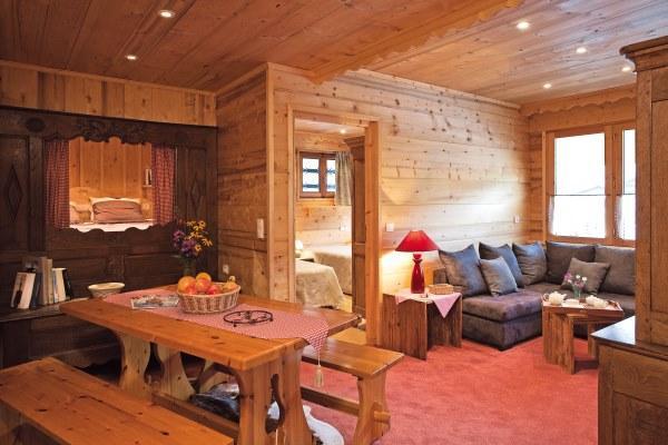 Vakantie in de bergen Appartement 3 kamers bergnis 6 personen (303) - Résidence le Cortina - Le Grand Bornand - Woonkamer