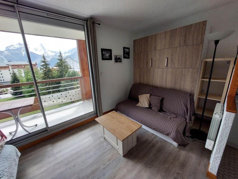 Vakantie in de bergen Studio bergnis 4 personen (CB5H5) - Résidence le Côte Brune V - Les 2 Alpes - Woonkamer