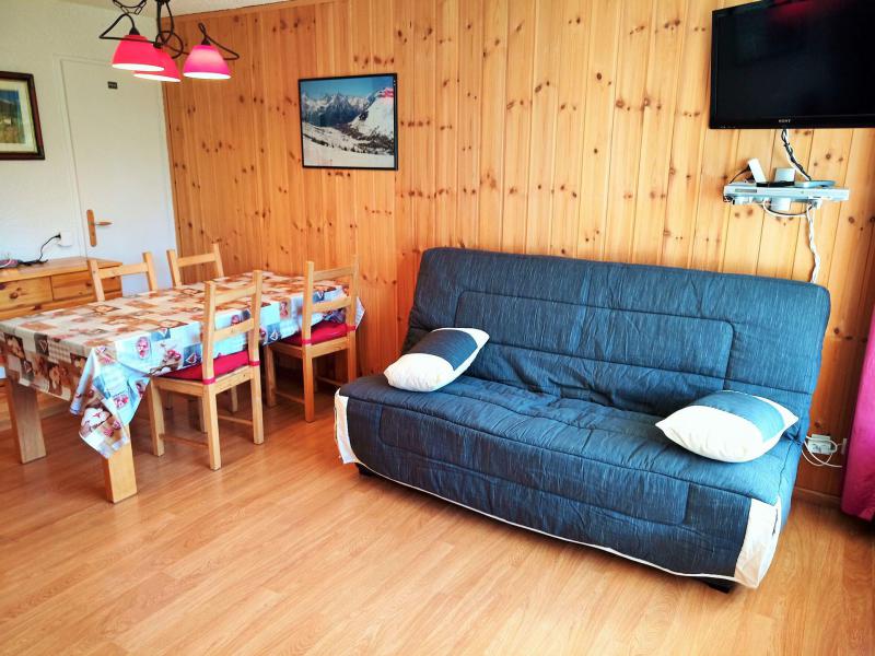 Vakantie in de bergen Studio bergnis 4 personen (CB5J3) - Résidence le Côte Brune V - Les 2 Alpes - Woonkamer