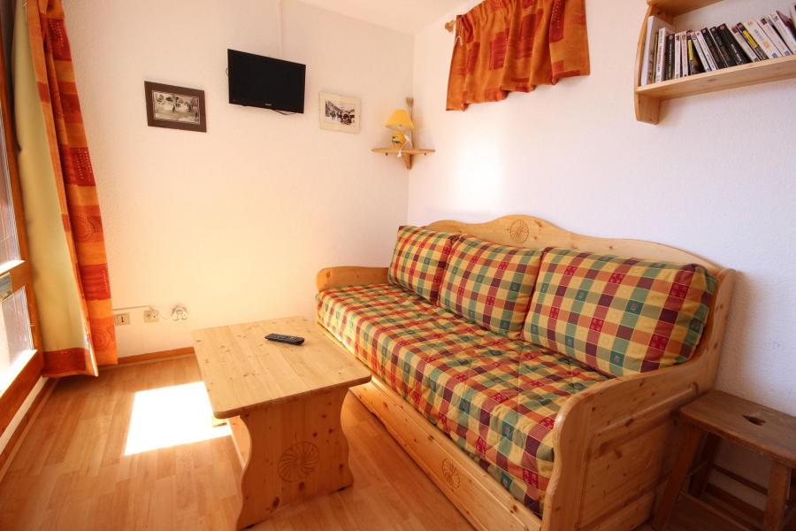 Vakantie in de bergen Appartement 2 kamers 4 personen (007) - Résidence le Crêt de l'Ours 2 - Peisey-Vallandry - Woonkamer