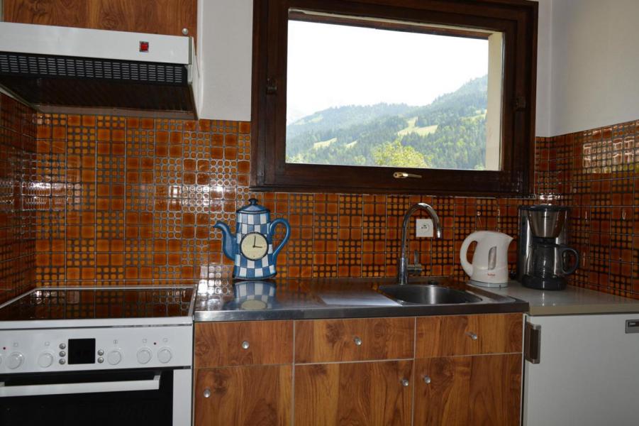 Vakantie in de bergen Appartement 3 kamers 6 personen (1G) - Résidence le Cristal - Le Grand Bornand - Keukenblok