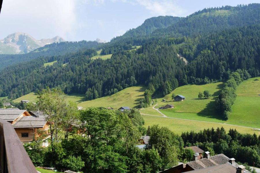 Vakantie in de bergen Appartement 4 kamers 6 personen (75) - Résidence le Cristal - Le Grand Bornand - Balkon