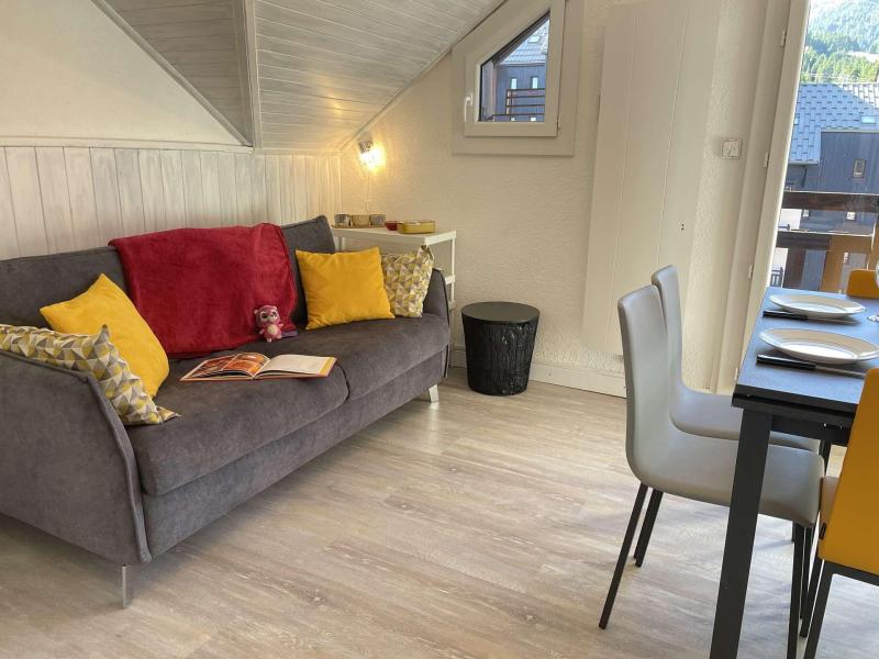 Vakantie in de bergen Appartement 2 kamers 6 personen (613) - Résidence le Cristal B - Risoul - Woonkamer