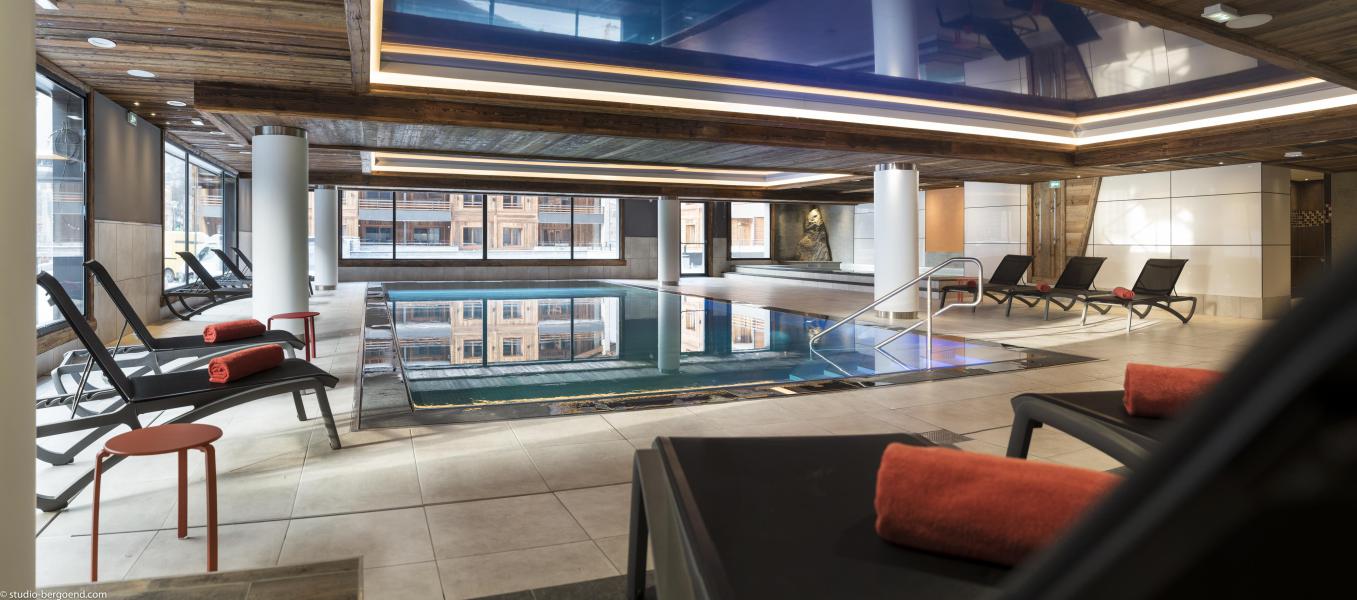 Wakacje w górach Apartament 2 pokojowy 4 osób - Résidence le Cristal de Jade - Chamonix - Basen