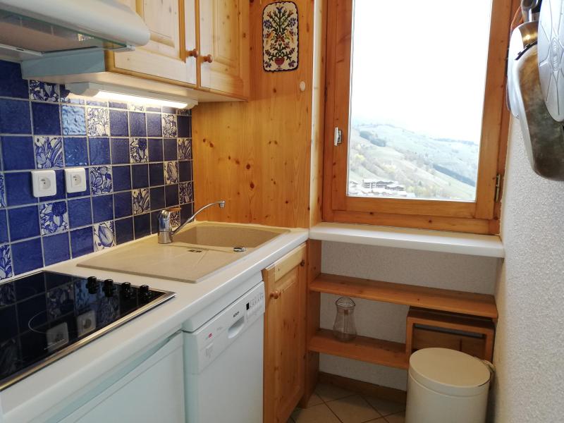 Vacaciones en montaña Apartamento 2 piezas mezzanine para 4 personas (056) - Résidence le Cristallin - Valmorel - Kitchenette