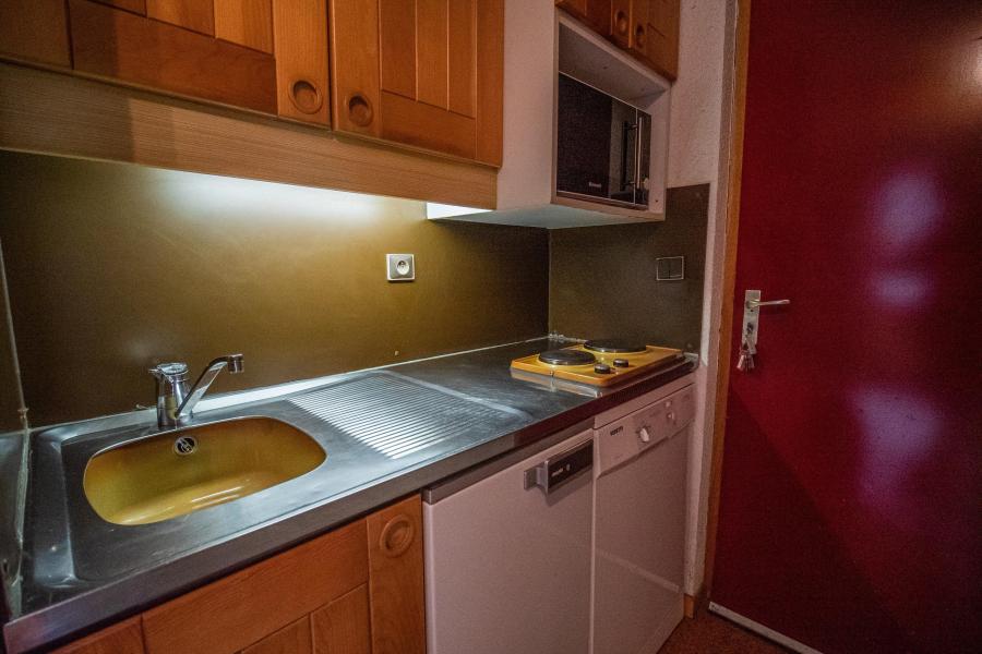 Vacances en montagne Studio cabine 4 personnes (012) - Résidence le Cristallin - Valmorel - Kitchenette