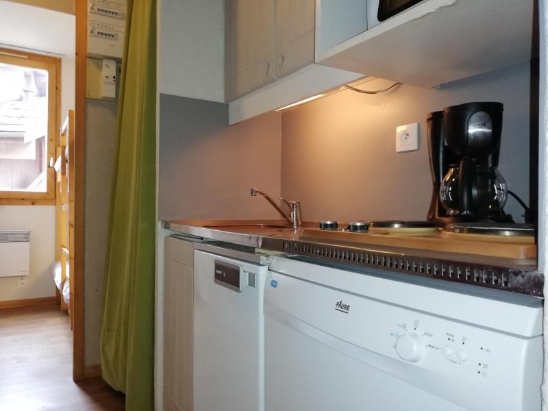 Vacances en montagne Studio cabine 4 personnes (025) - Résidence le Cristallin - Valmorel - Kitchenette