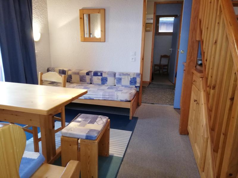 Urlaub in den Bergen Wohnung 2 Mezzanine Zimmer 4 Leute (056) - Résidence le Cristallin - Valmorel - Wohnzimmer