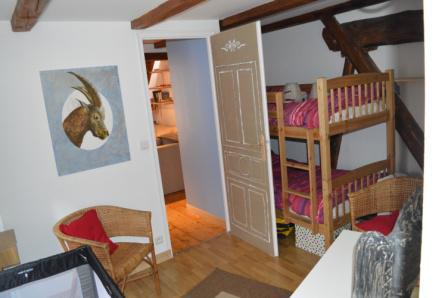 Urlaub in den Bergen Wohnung 3 Mezzanine Zimmer 6 Leute (010CL) - Résidence le Dahu - Champagny-en-Vanoise - Schlafzimmer