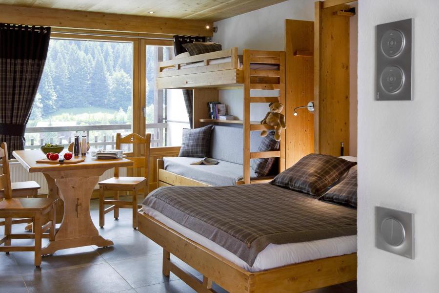 Urlaub in den Bergen Studio für 4 Personen (006) - Résidence le Danay - Le Grand Bornand - Wohnzimmer