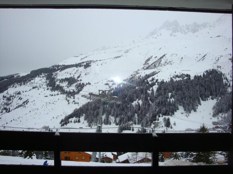 Vacances en montagne Studio 4 personnes (040) - Résidence le Dandy - Méribel-Mottaret - Balcon