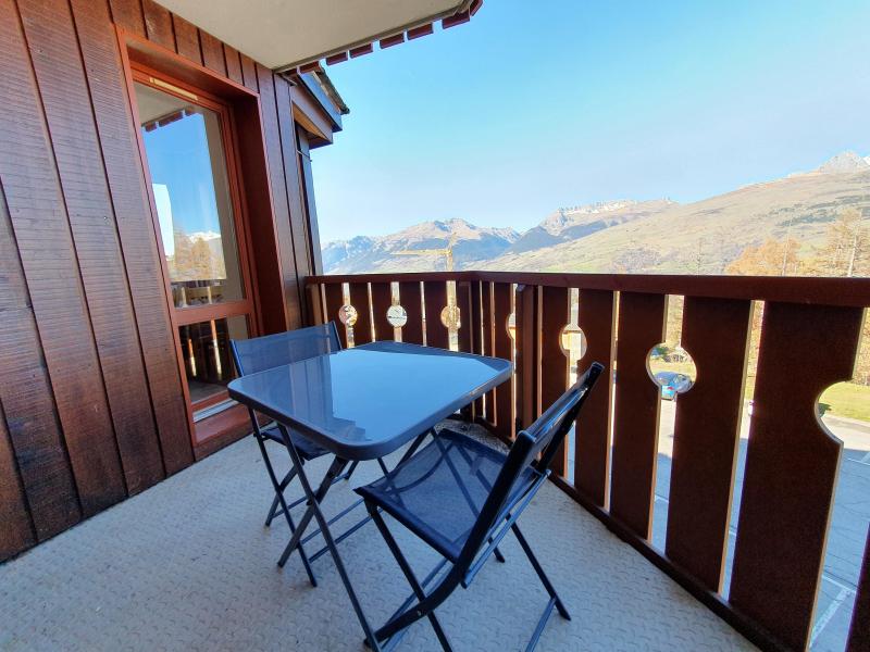 Vacanze in montagna Appartamento 2 stanze con cabina per 6 persone (304) - Résidence le Dé 3 - Montchavin La Plagne - Terrazza