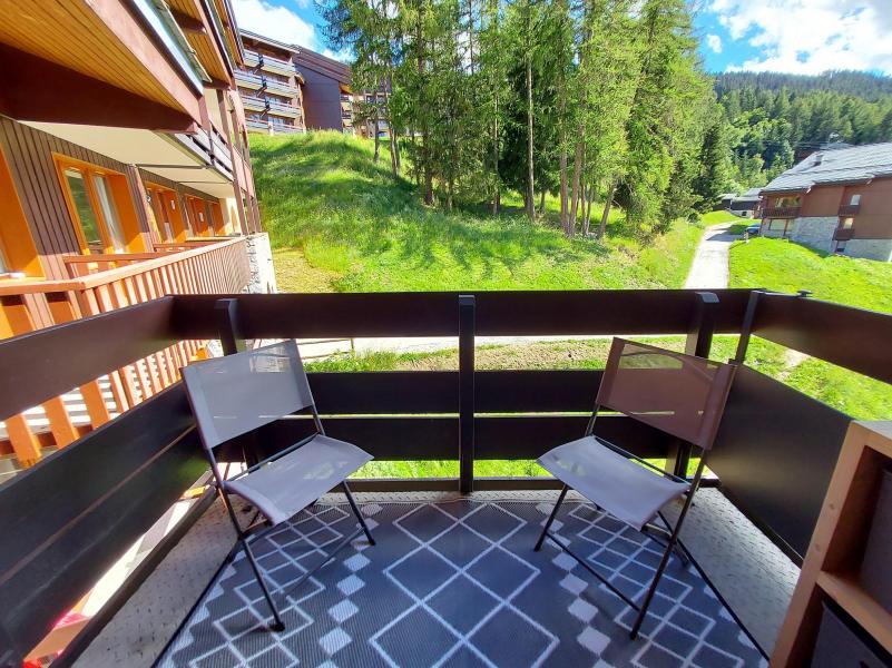 Urlaub in den Bergen 2-Zimmer-Berghütte für 5 Personen (417) - Résidence le Dé 4 - Montchavin La Plagne - Terrasse