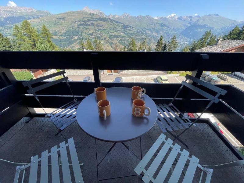 Wakacje w górach Apartament duplex 2 pokojowy 6 osób (434) - Résidence le Dé 4 - Montchavin La Plagne - Balkon