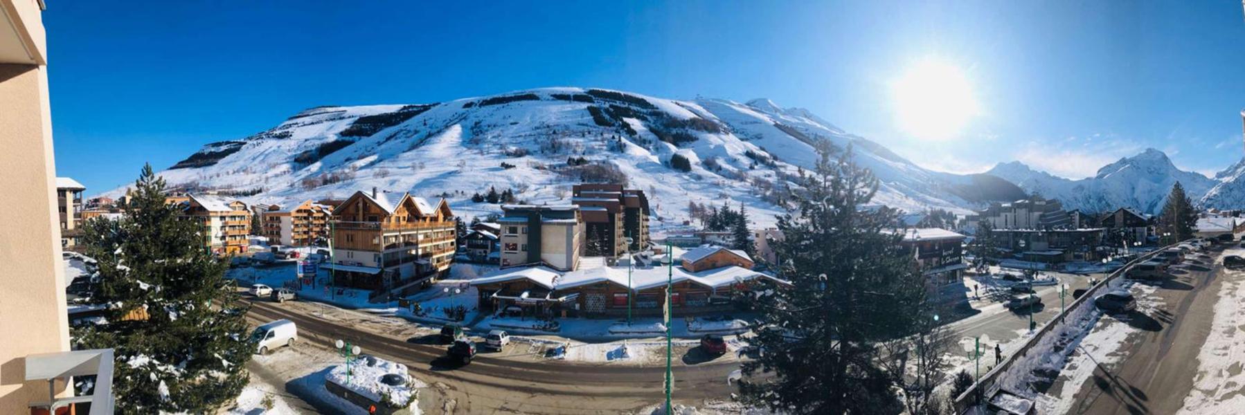 Vacances en montagne Studio coin montagne 4 personnes (769) - Résidence le Diamant 2 - Les 2 Alpes - Balcon