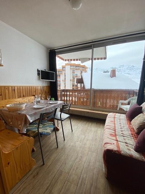 Vacanze in montagna Studio con alcova per 3 persone (104) - Résidence le Dôme de Polset - Val Thorens - Soggiorno