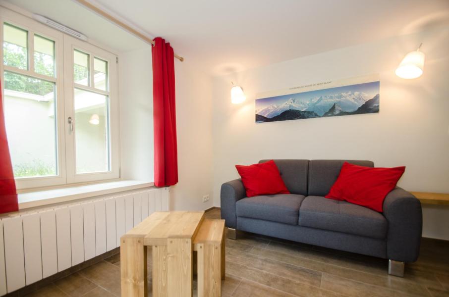 Vakantie in de bergen Appartement 3 kamers 4 personen (LUCIOLE) - Résidence le Fassoret - Chamonix - Woonkamer