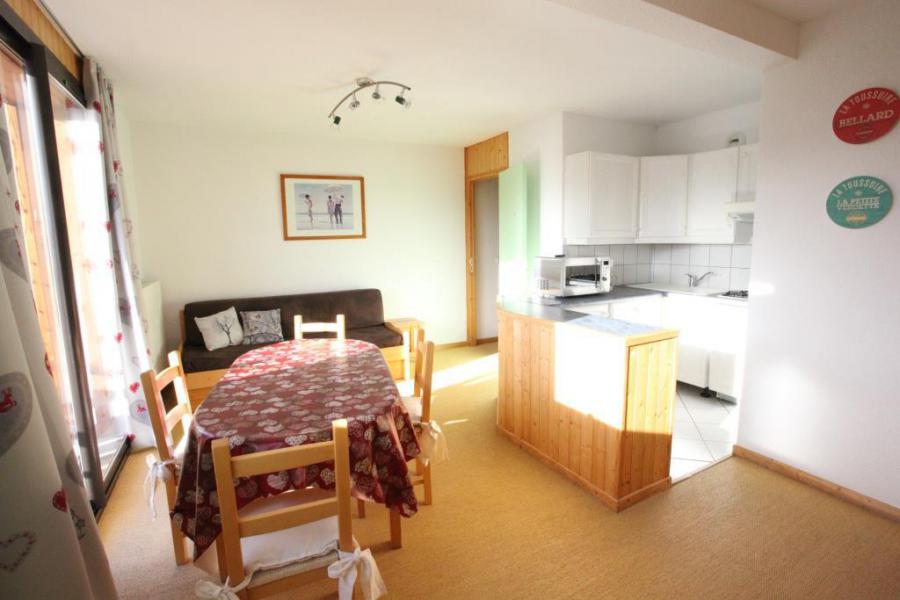 Vakantie in de bergen Appartement 2 kamers 5 personen (RHODO2) - Résidence le Floral - La Toussuire - Woonkamer
