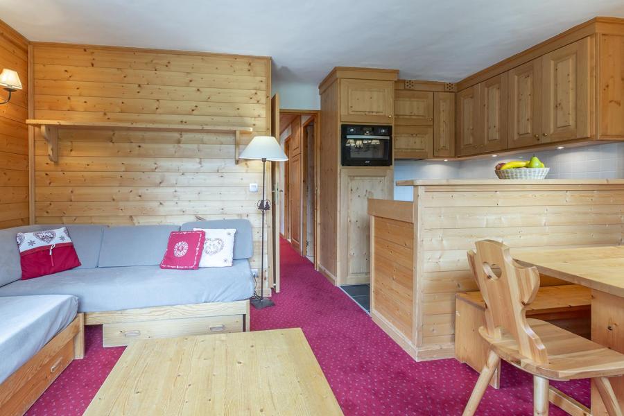 Vacances en montagne Appartement 2 pièces cabine 6 personnes (006) - Résidence le Florilège - Méribel-Mottaret - Séjour