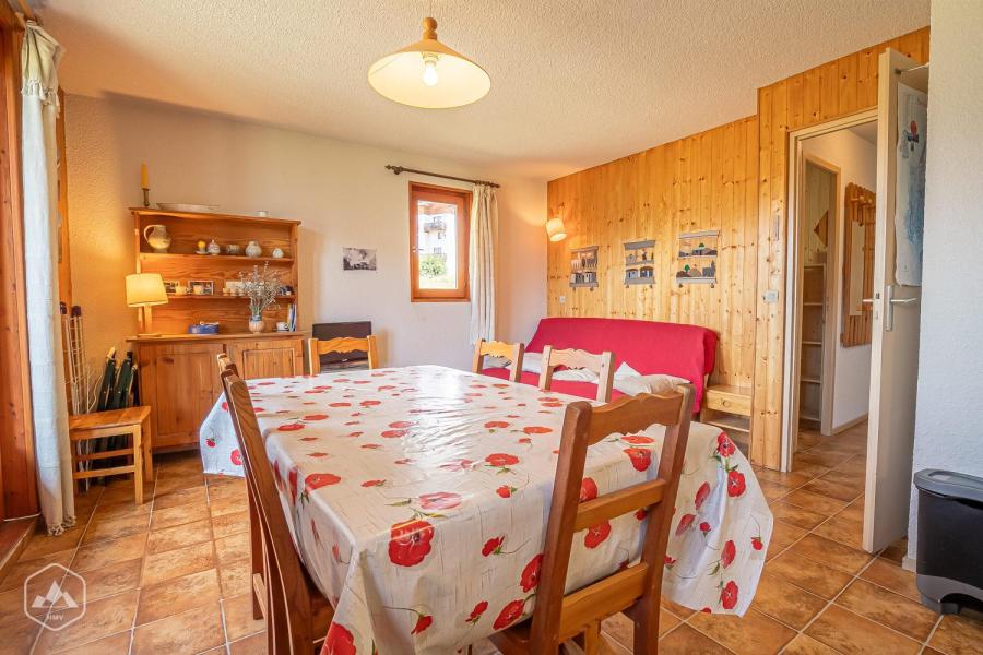Urlaub in den Bergen 2-Zimmer-Holzhütte für 6 Personen (115) - Résidence Le Genevray - Aussois - Wohnzimmer