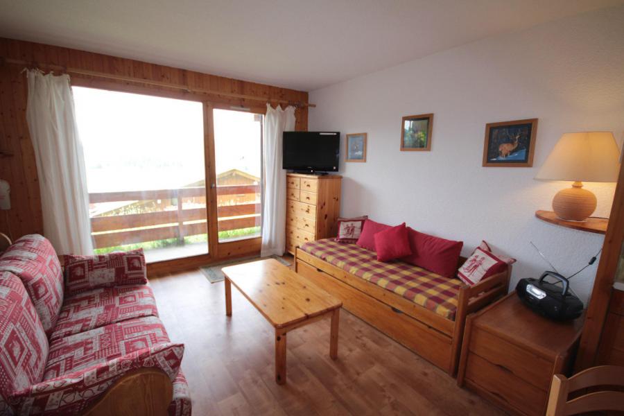 Vacances en montagne Studio cabine 5 personnes (2) - Résidence le Glacier B - Les Saisies - Logement