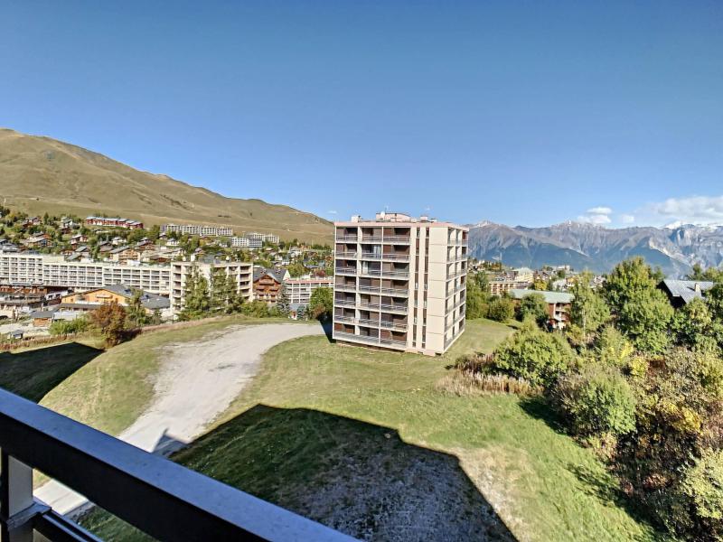 Urlaub in den Bergen 2-Zimmer-Appartment für 5 Personen (171) - Résidence le Goléon - La Toussuire - Terrasse