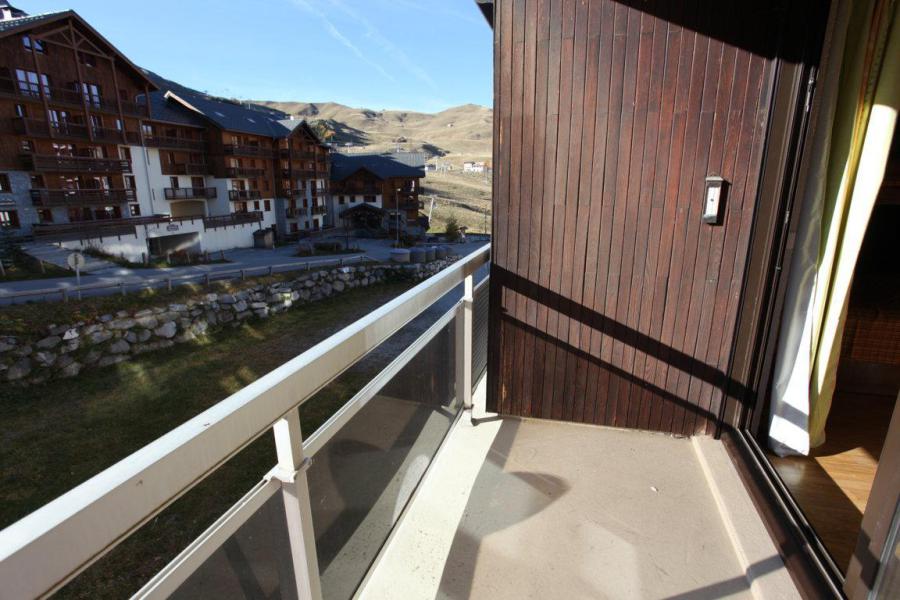 Vacances en montagne Studio coin montagne 4 personnes (138) - Résidence le Goléon - La Toussuire - Balcon